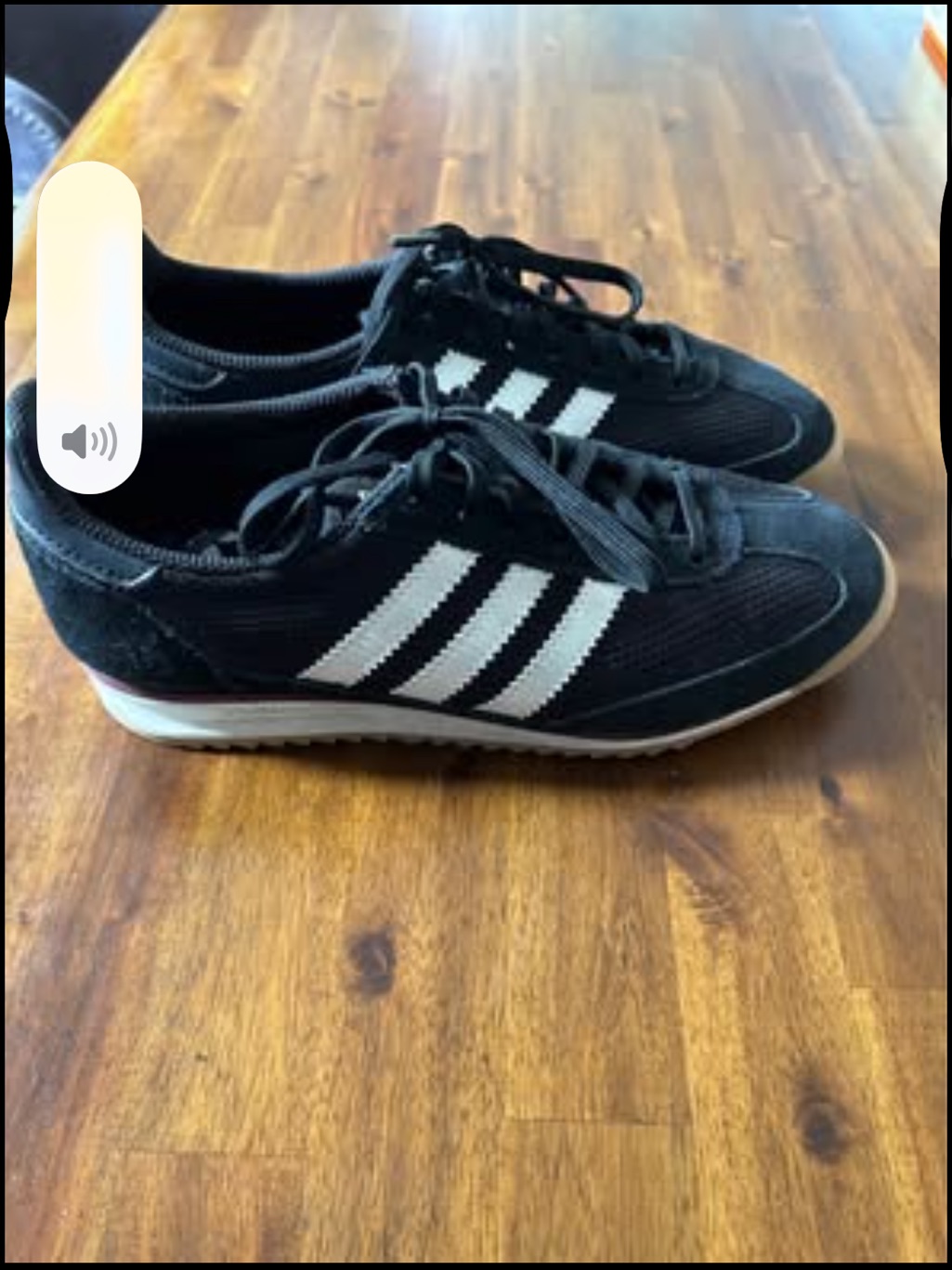 Adidas Black And White Women Vintage Athletic Sneakers